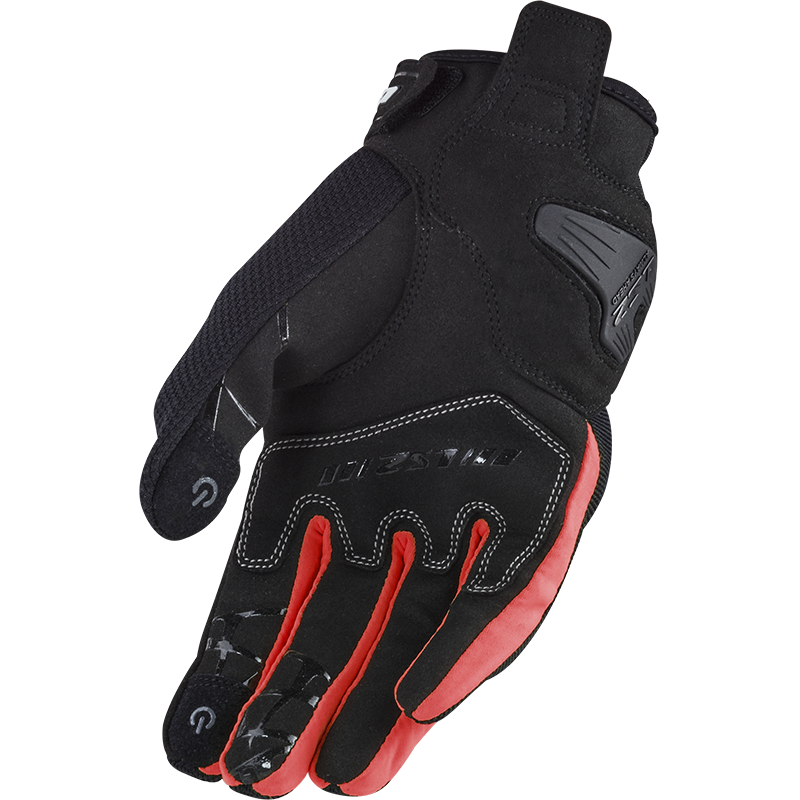 RĘKAWICE LS2 DART 2 MAN BLACK RED 3XL