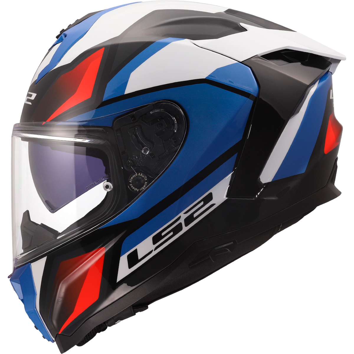KASK LS2 FF817 CHALLENGER II VIPER WH. BL. RED S
