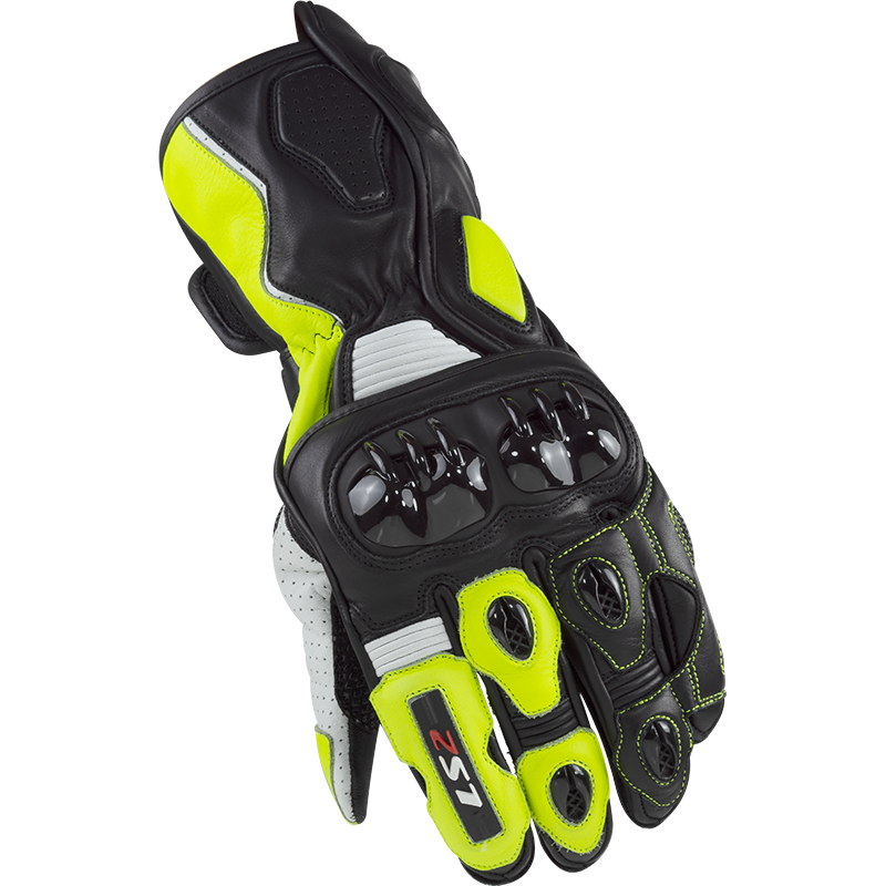 RĘKAWICE LS2 SWIFT RACING MAN BLACK YELLOW XXL