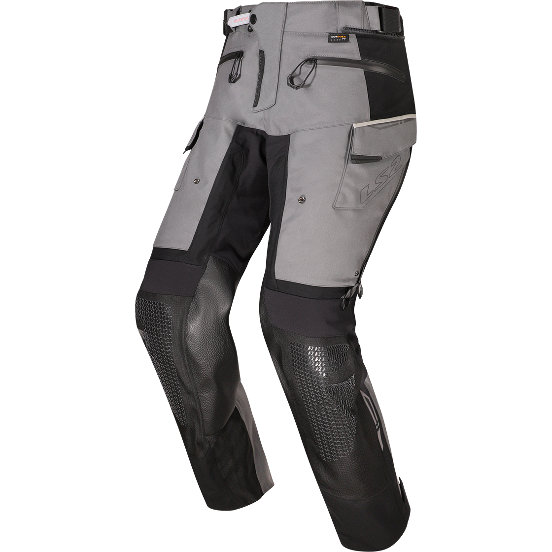 SPODNIE LS2 APOLLO MAN BLACK DARK GREY COMFORT