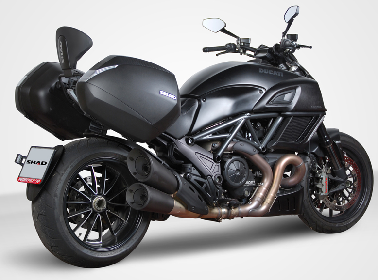 STELAŻ KUFRA BOCZNEGO 3P SHAD DO DUCATI DIAVEL