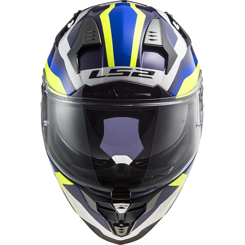 KASK LS2 FF327 CHALLENGER GALACTIC WHITE BLUE