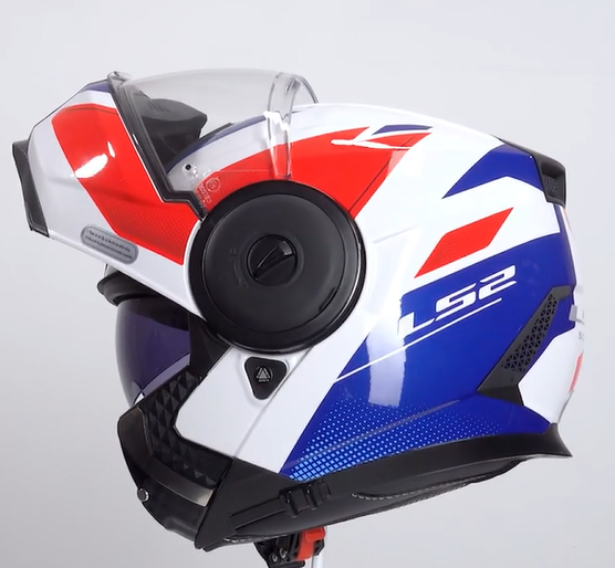 KASK LS2 FF902 SCOPE II DURIA WH.BL.RED +PNLCK