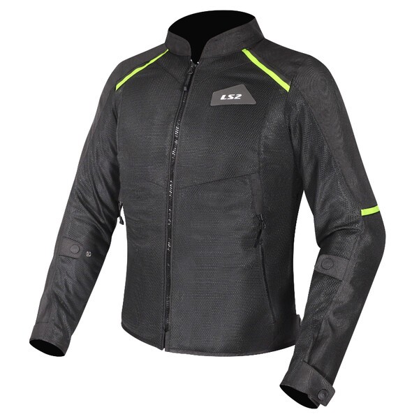 KURTKA LS2 BREEZE LADY BLACK YELLOW