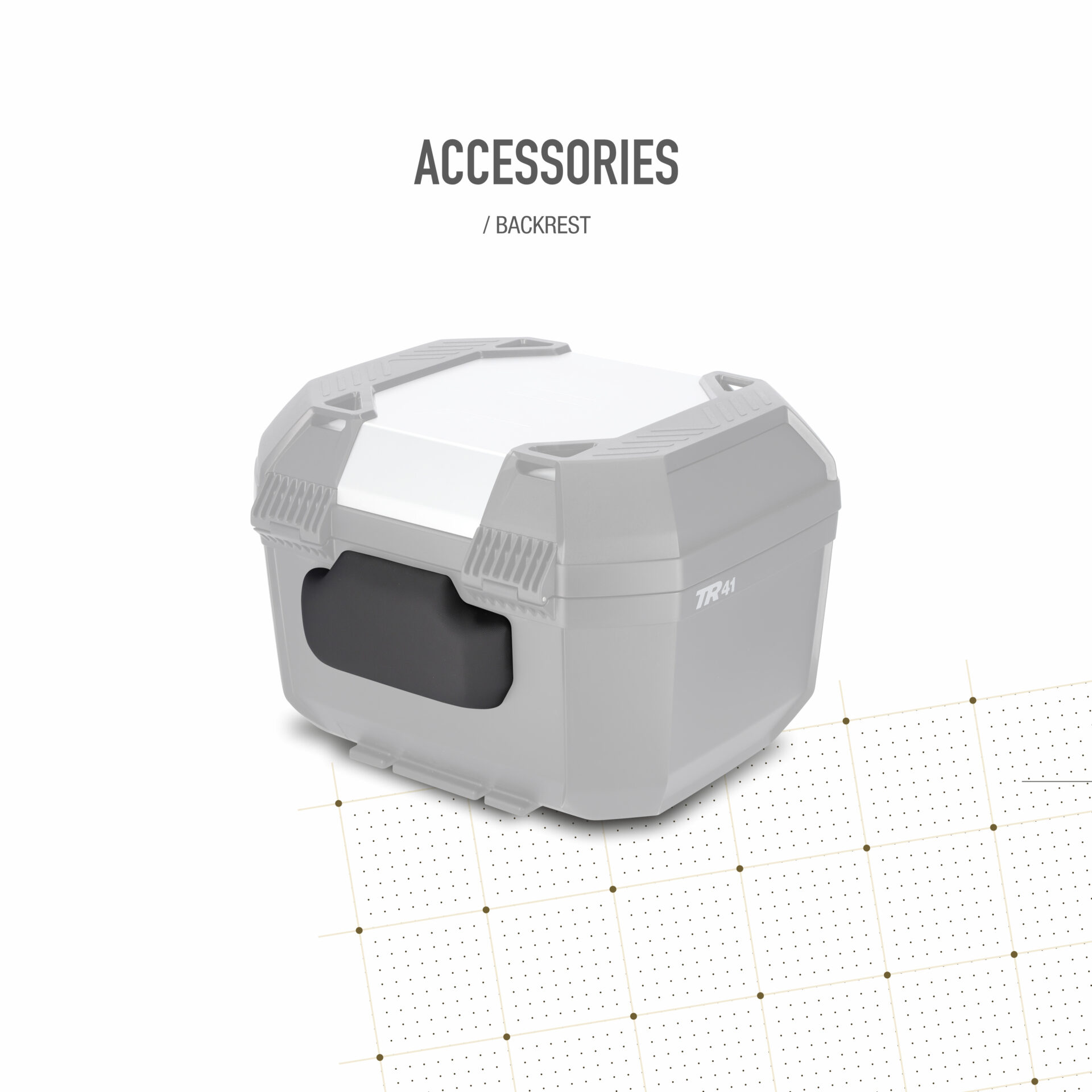 KUFER SHAD TERRA TR41 NAKŁADKA ALUMINIUM