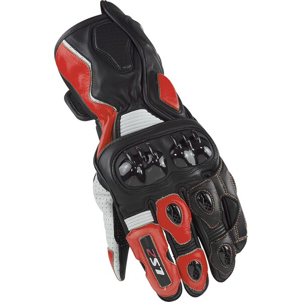 RĘKAWICE LS2 SWIFT RACING MAN BLACK RED S