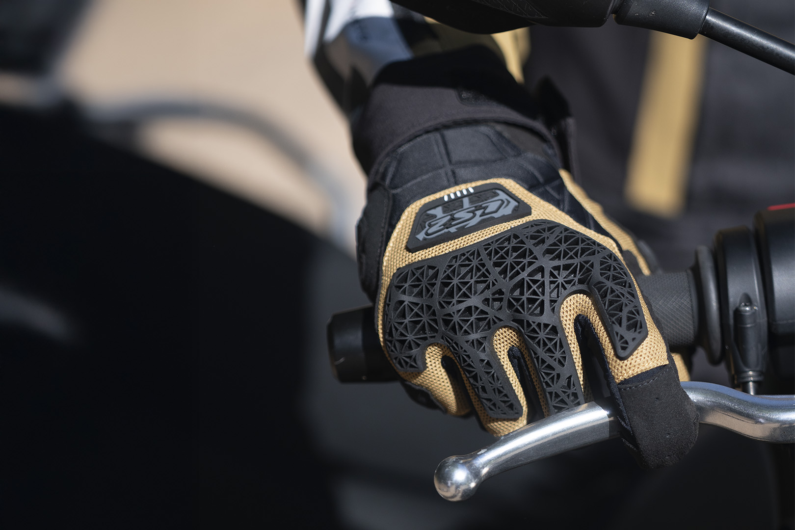 RĘKAWICE LS2 ALL TERRAIN II MAN BLACK GREEN