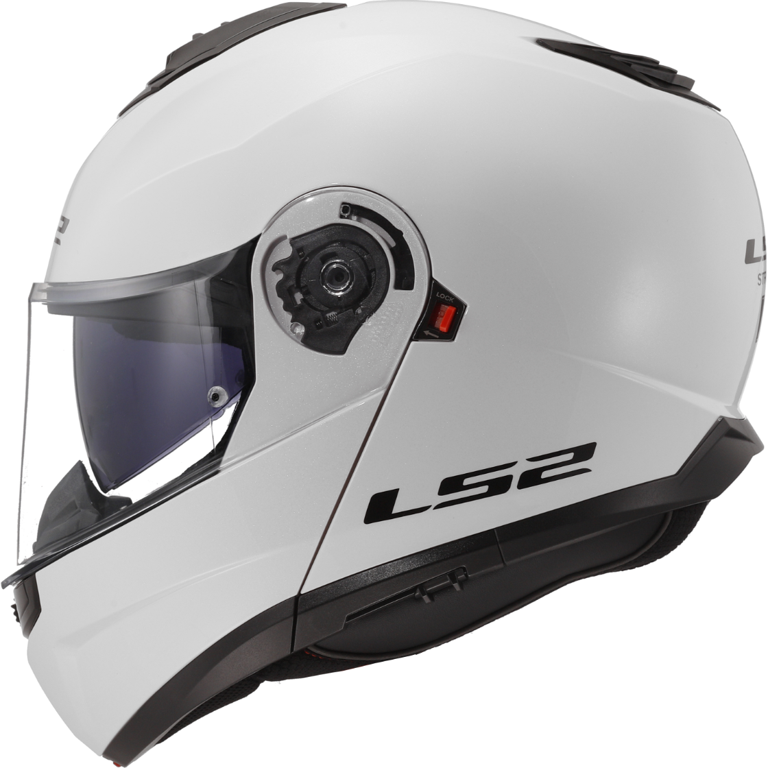 KASK LS2 FF908 STROBE II SOLID WHITE-06