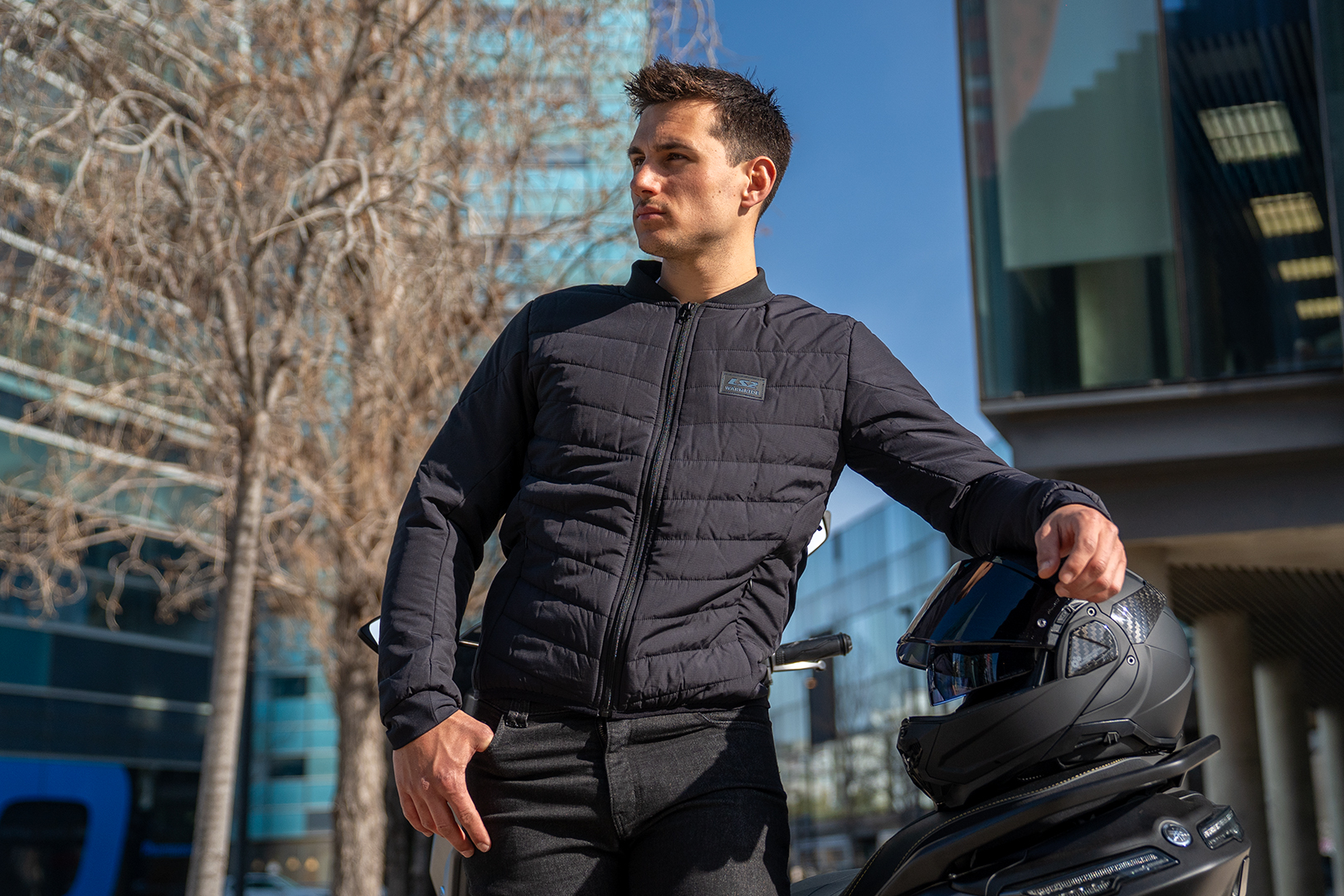 KURTKA LS2 WARMRIDE LADY BLACK