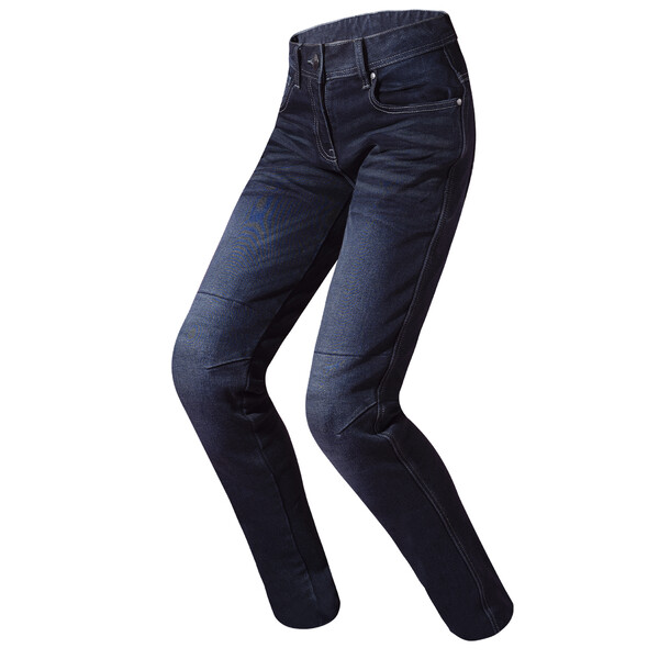 SPODNIE LS2 BRADFORD LADY JEANS DARK BLUE