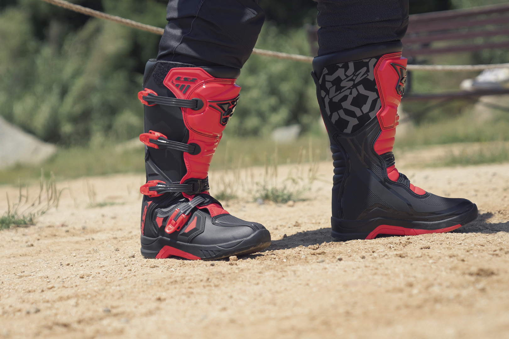 BUTY LS2 RAPTOR MAN BLACK