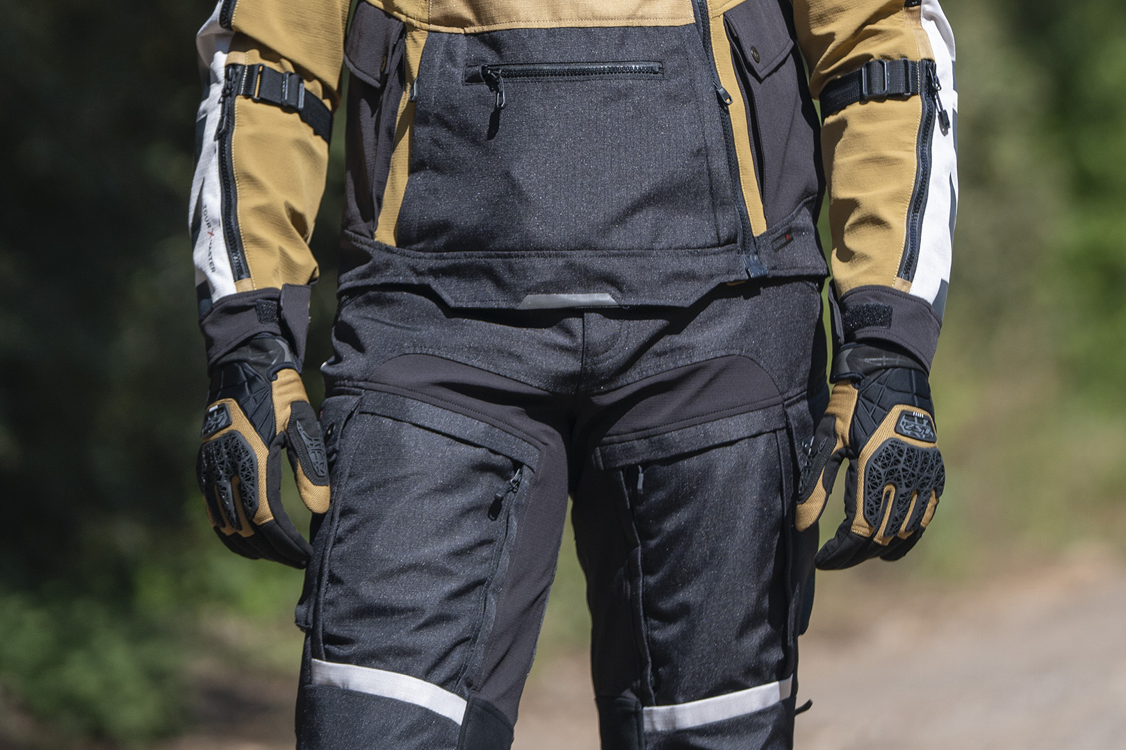 RĘKAWICE LS2 ALL TERRAIN II MAN BLACK GREEN