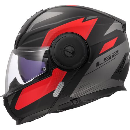 KASK LS2 FF902 SCOPE II DURIA M.BLACK RED +PNLCK