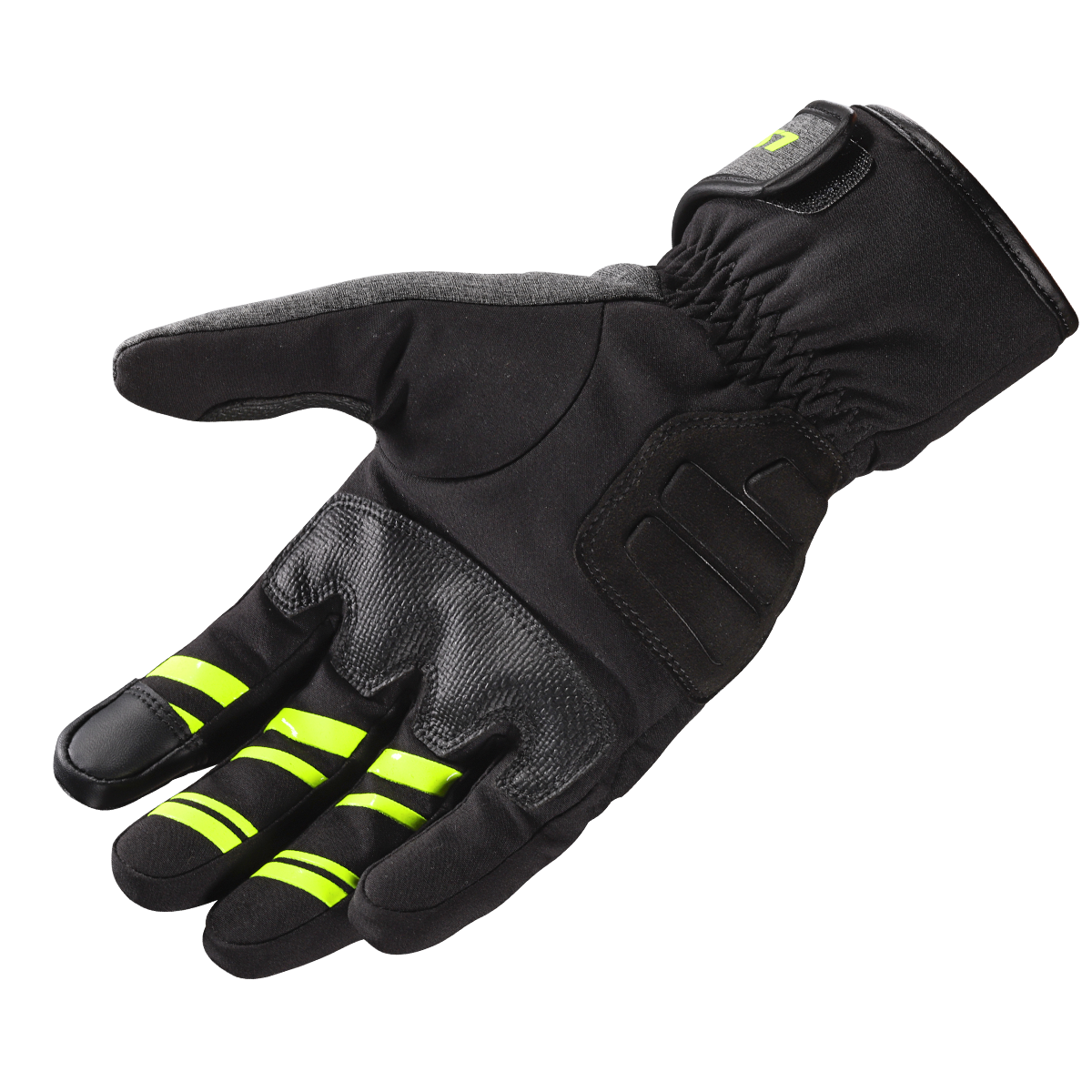 RĘKAWICE LS2 URBS II MAN BLACK GREY YELLOW 3XL
