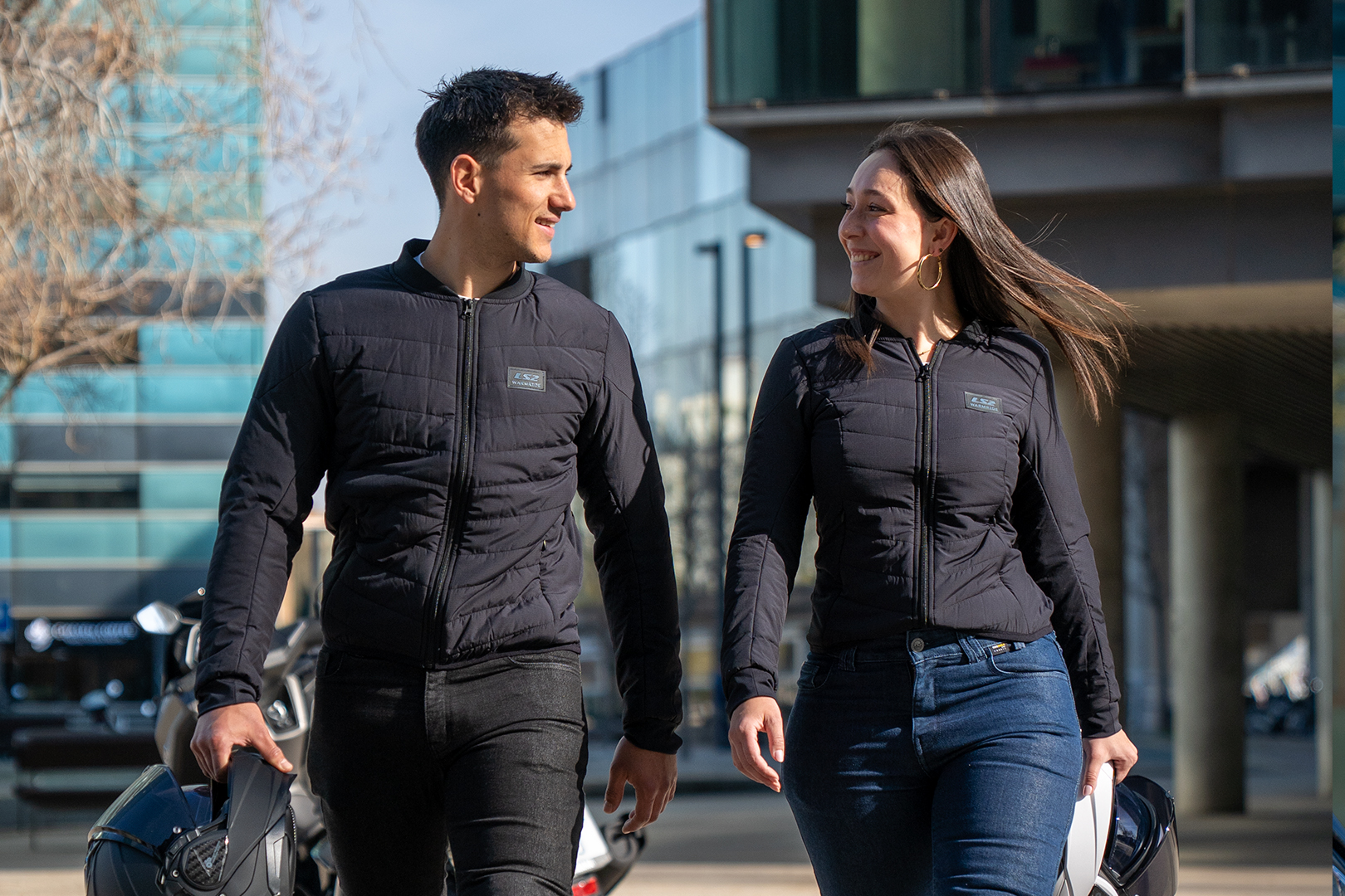KURTKA LS2 WARMRIDE LADY BLACK