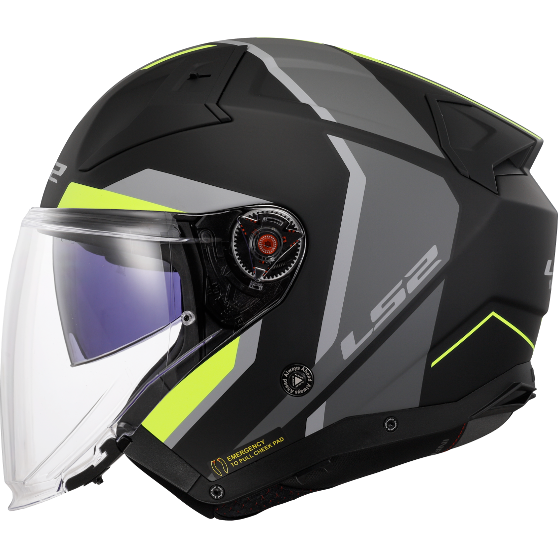 KASK LS2 OF603 INFINITY II FOCUS M.BL. H-V Y-06