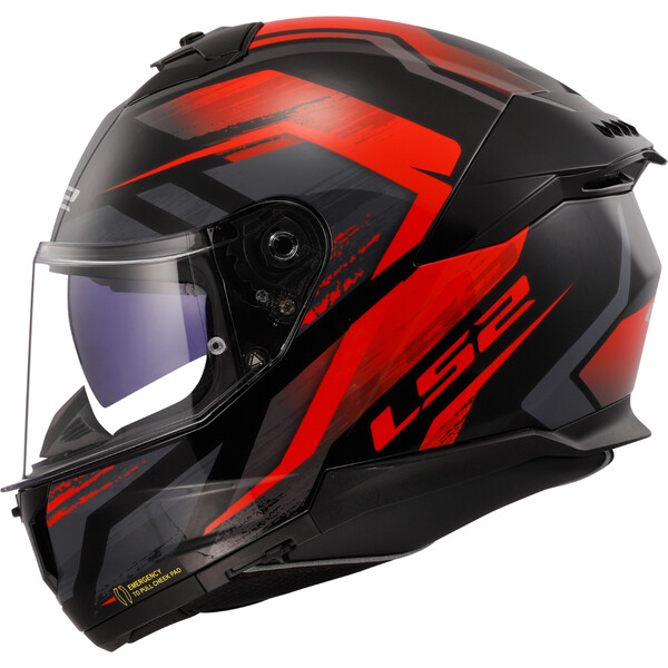 KASK LS2 FF808 STREAM II FURY BLACK RED-06