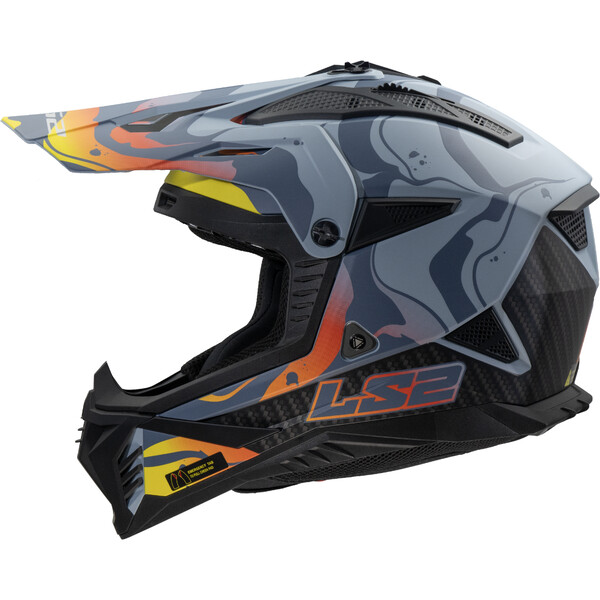 KASK LS2 MX708 FAST II WASH MATT DARK GREY-06
