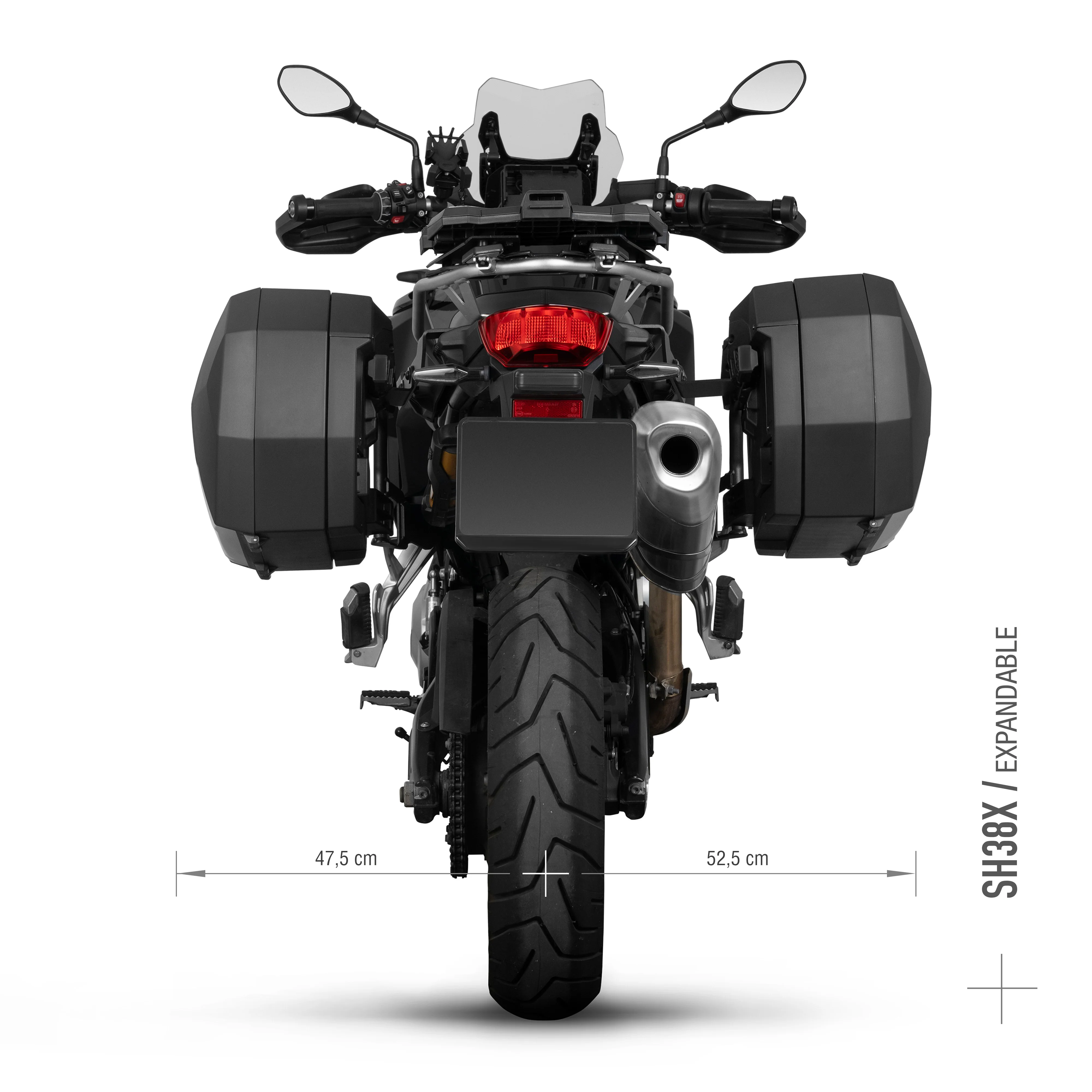 STELAŻ KUFRA BOCZNEGO 3P SHAD DO BMW F750GS F850GS