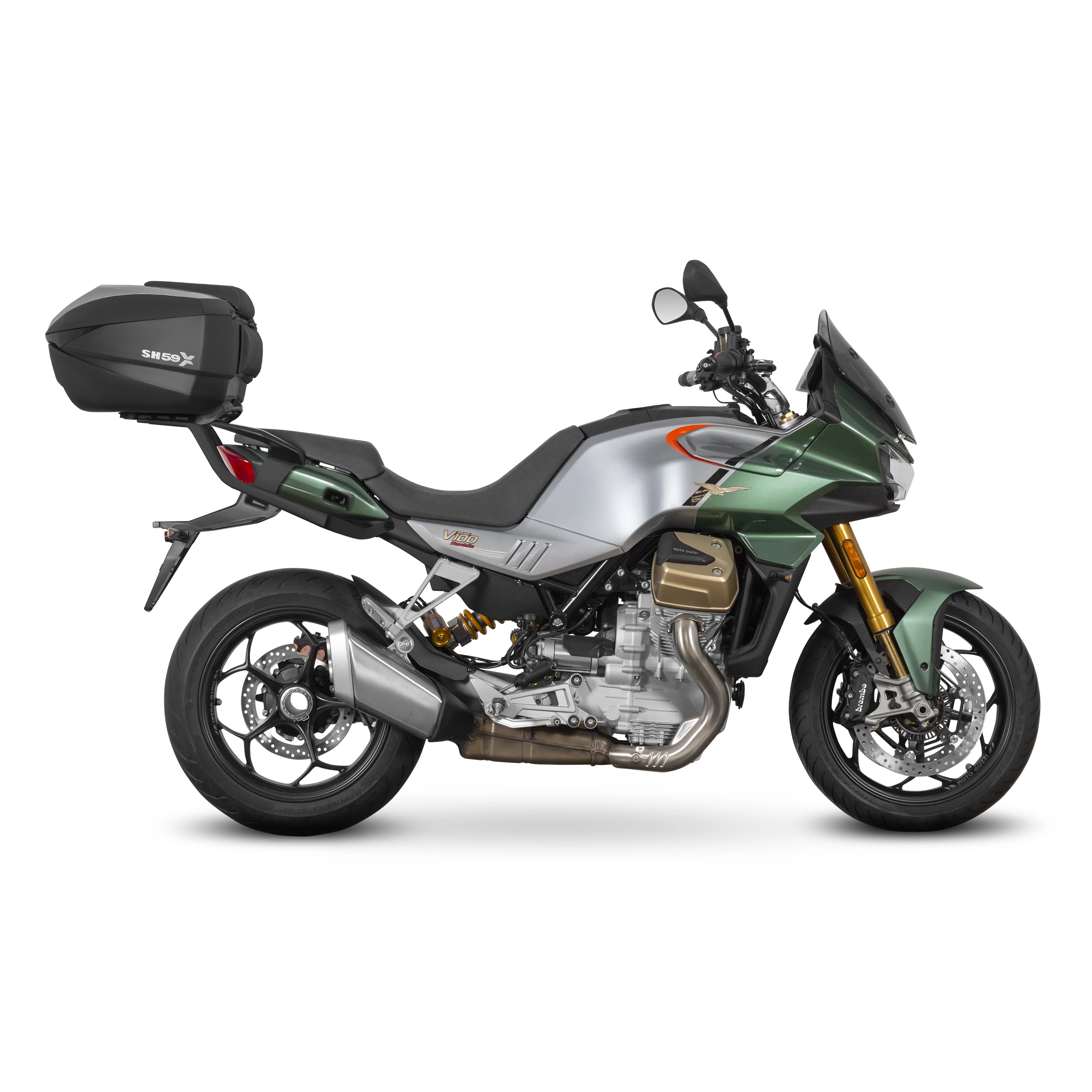 STELAŻ KUFRA TYŁ SHAD DO MOTO GUZZI V100 MANDELLO
