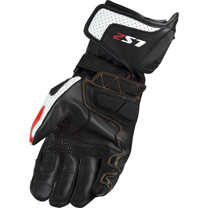 RĘKAWICE LS2 SWIFT RACING MAN BLACK RED S